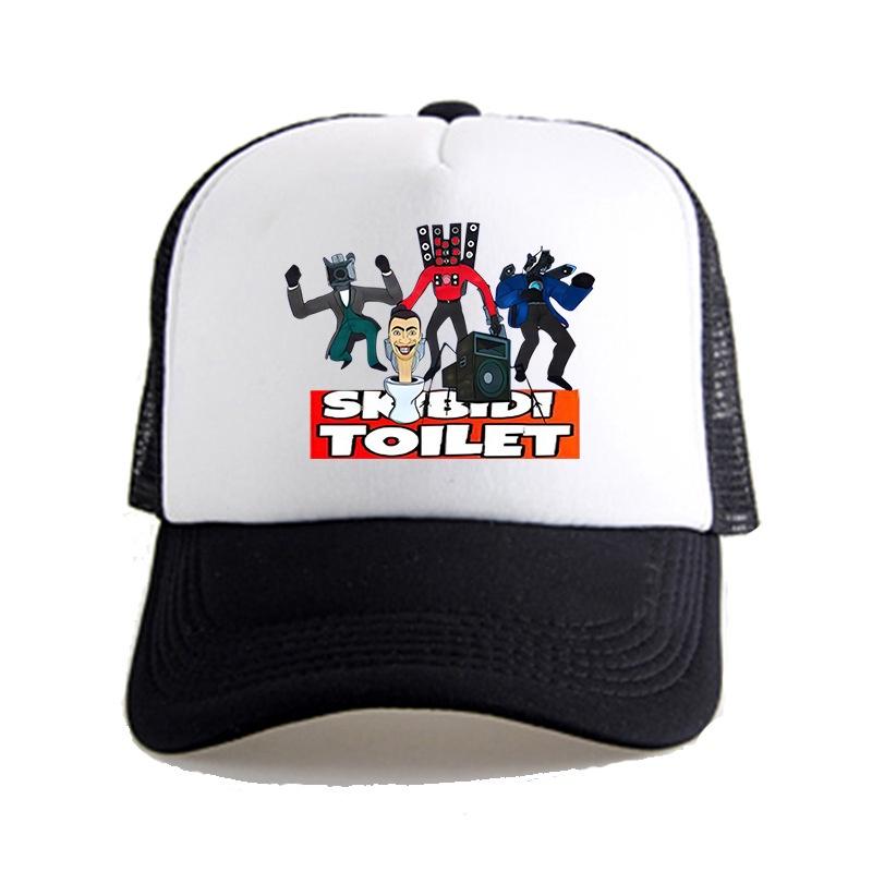 Модная Кепка-Панама Skibidi Toilet Man Для Детей и Взрослых Доступна в Разных Размерах