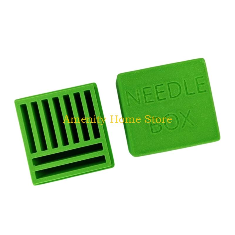 F26C Sewing Needle Box Portable Designs with Safety Feature for Craft