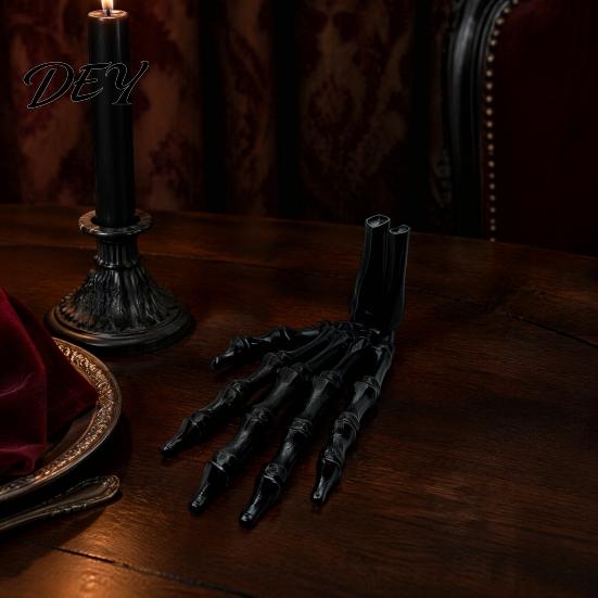 Декор для стола 'Рука скелета', 3D-печатная фигурка, Жуткая костяная статуэтка для настольной скульптуры, Хэллоуинская вечеринка, Готическая модель, Фигурка на стол