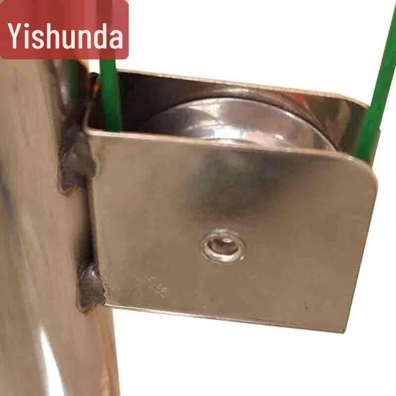Сигнальный флаг Yishunda для улицы, красно-белый, с шестом 3 м