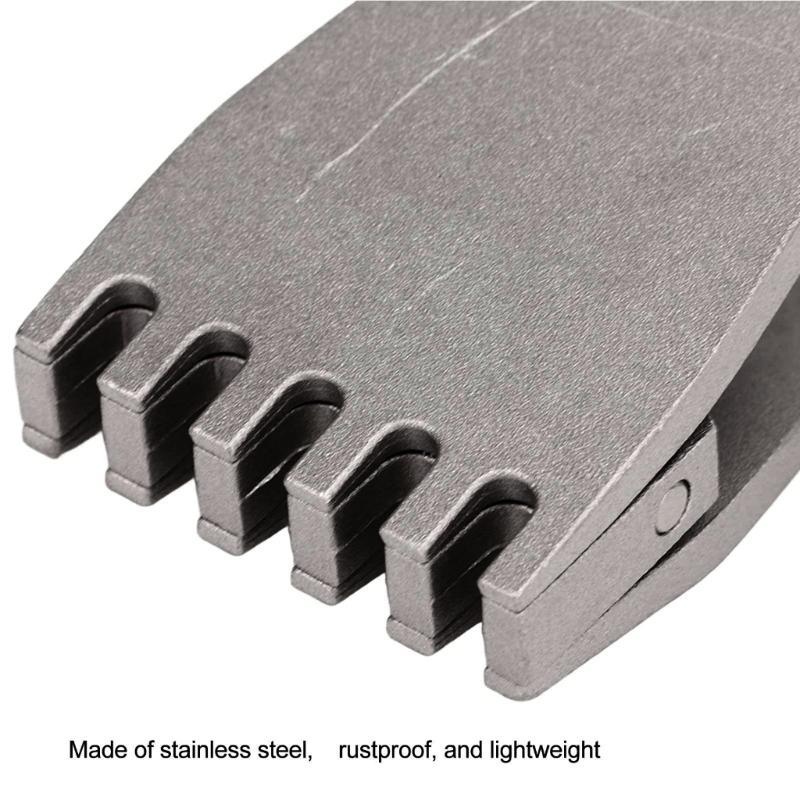 Accurate Badminton String Clamps Tool Adjustable Tightness Control Durable Zincs Alloys Sports Accessory