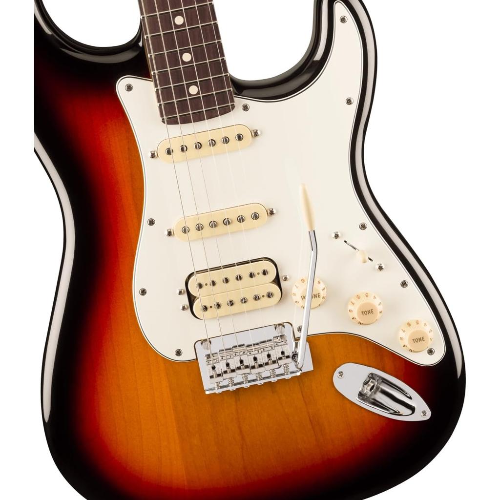 Fender Электрогитара Fender Player II Rosewood Sunburst с мягким чехлом Stratocaster® HSS, накладка грифа, 3 цвета
