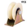 Track Pulley Grooved Roller V Nylon With Stand 1 Pcs 30mm 45#