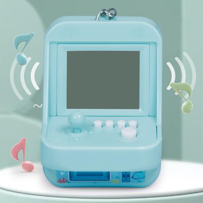 Аркадный игровой автомат 26 классических игровых режимов Поддержка музыки с брелоком Развлечения Мини игра из строительных блоков Ретро игровая консоль для детей