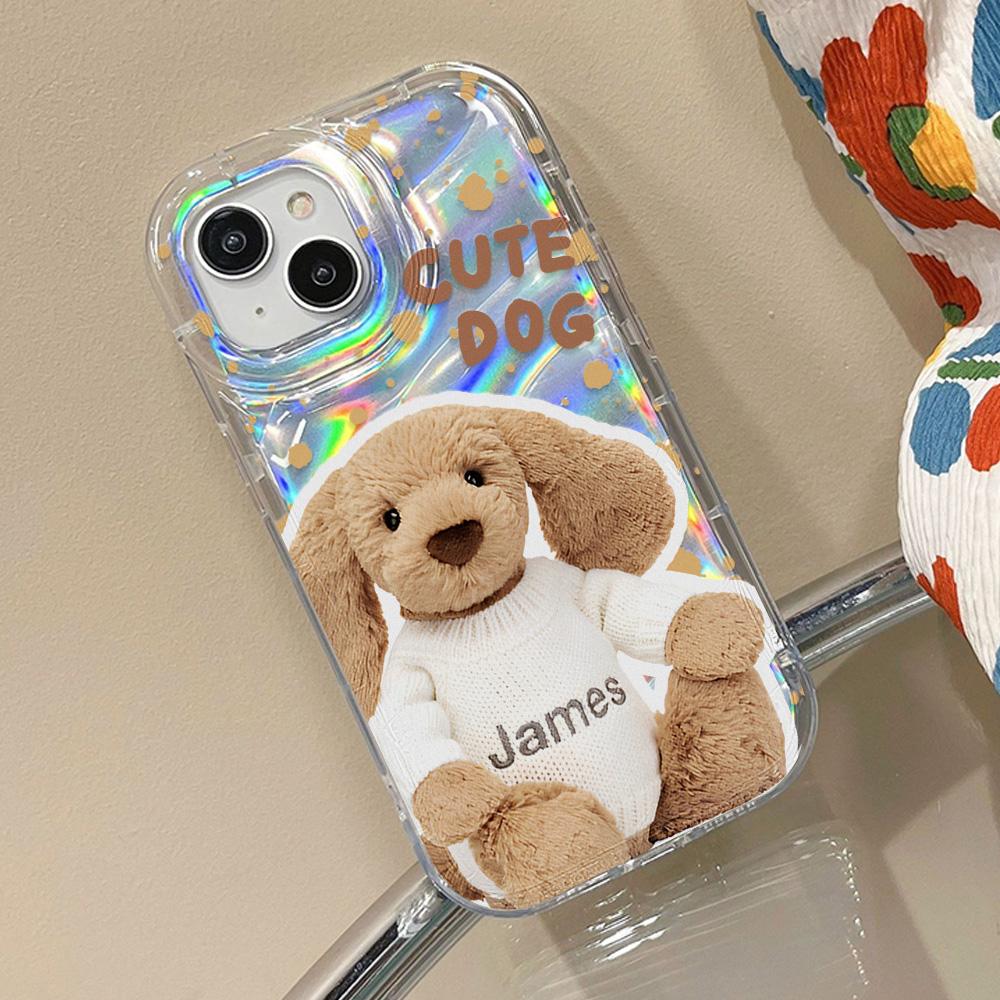 Чехлы для мобильных телефонов iPhone 11 13 XR 15 Pro Max 12 14 Pro Max Чехол для iPhone 16 7 Plus 8 Plus XS Max 6 15 Plus Laser Wave Pattern Anti-Drop Водонепроницаемый