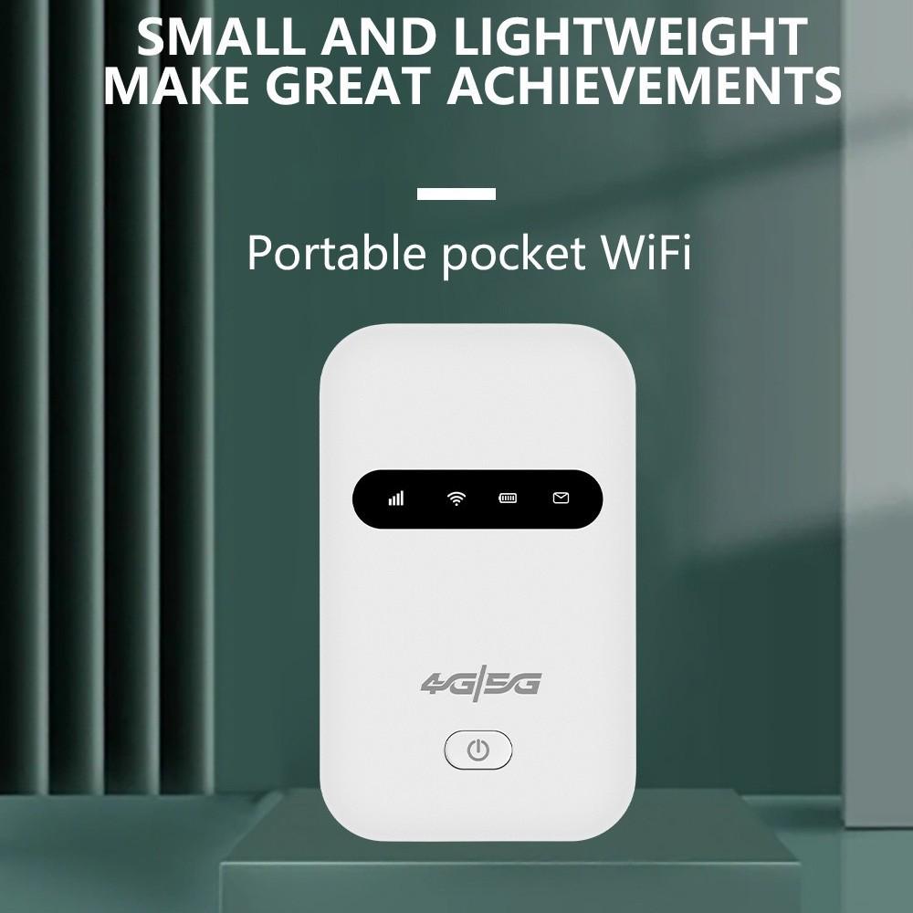 Портативный 4G/5G автомобильный MiFi мобильный роутер: Удобный доступ в Интернет через карманный Wi-Fi.