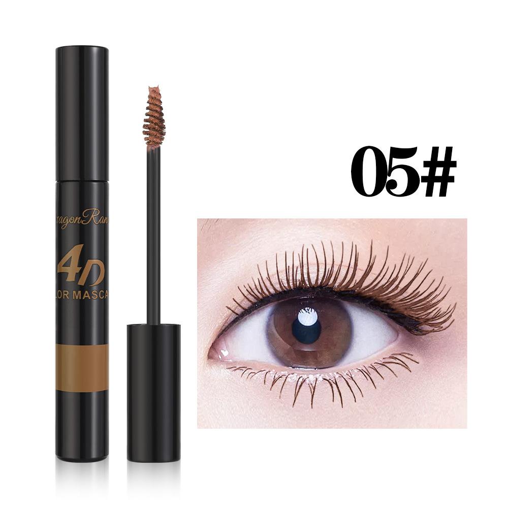 5D Colorful Volume Mascara Lasting Styling Blue Purple Curling Lengthen Waterproof Quick Dry Eye Makeup Eyelash Silk Extension