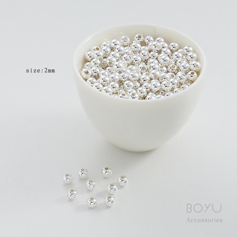 Бусины из меди, покрытые 18-каратным золотом: Браслет «Сделай сам», разделитель и подходящие бусины для украшений ручной работы.