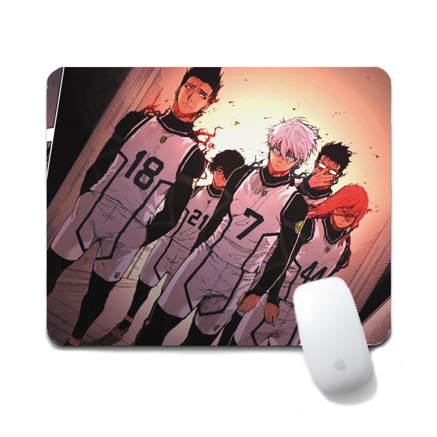 Anime BLUE LOCK Non-Slip Mouse Pad 20x24CM - Blue Prison Gaming Pad, Second Dimension Design