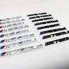Gloss Black Rear Trunk Letter Badge For BMW M135i M240i M340i M340d M440i M550i M530i M760Li ABS M Logo Emblem Sticker Decal