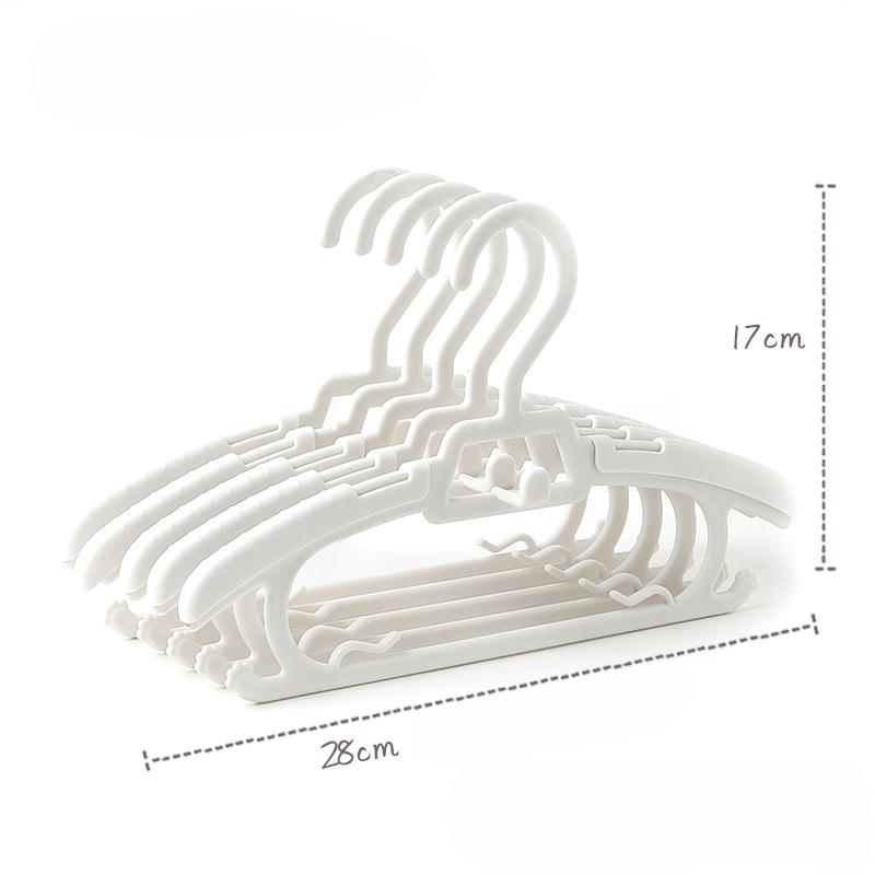 5/10/20pcs Baby Hangers Kids Room Drying Racks Non-slip Children Storage Hangers For Clothes Rack Closet Organizer for Clothes