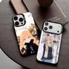 Чехол для телефона My Dress Up D-Darling M-Marin K-Kitagawa для iPhone 17, 16, 15, 14, 13, 12, 11 Plus, Pro Max Черный Конфетный Посеребренный Чехол