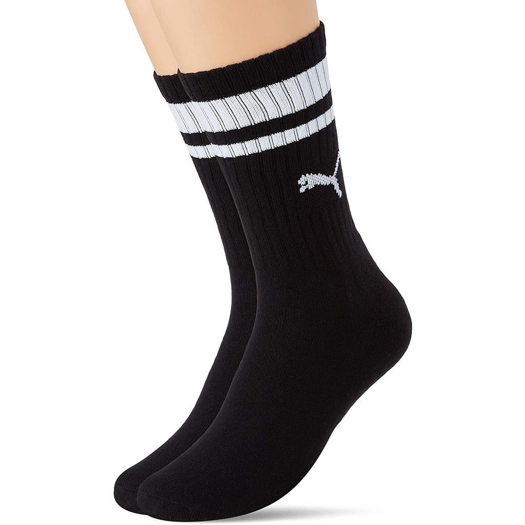 Puma Unisex Adult Heritage Stripe Crew Socks (Pack of 2)