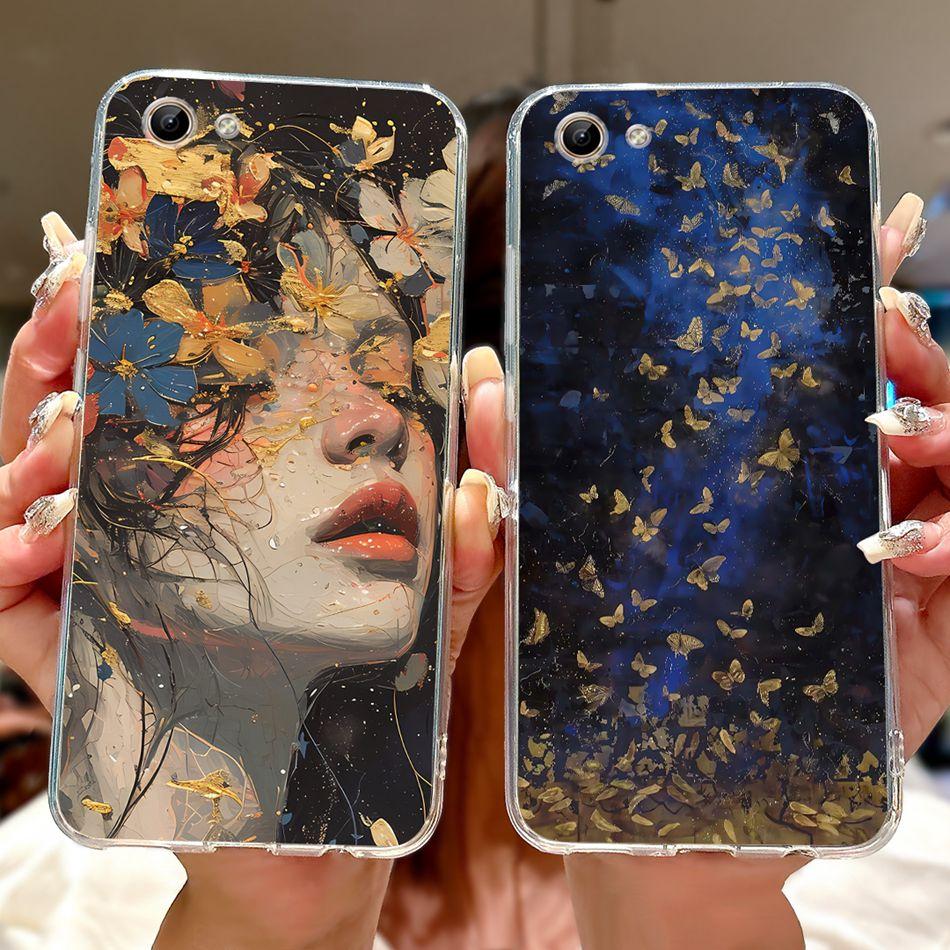 Phone Case For Vivo Y81 Y81i Y81S Y83 Y83A 1803 1808 1808i 1812 New Cool Dragon Tiger Painted Soft Silicone TPU Cases