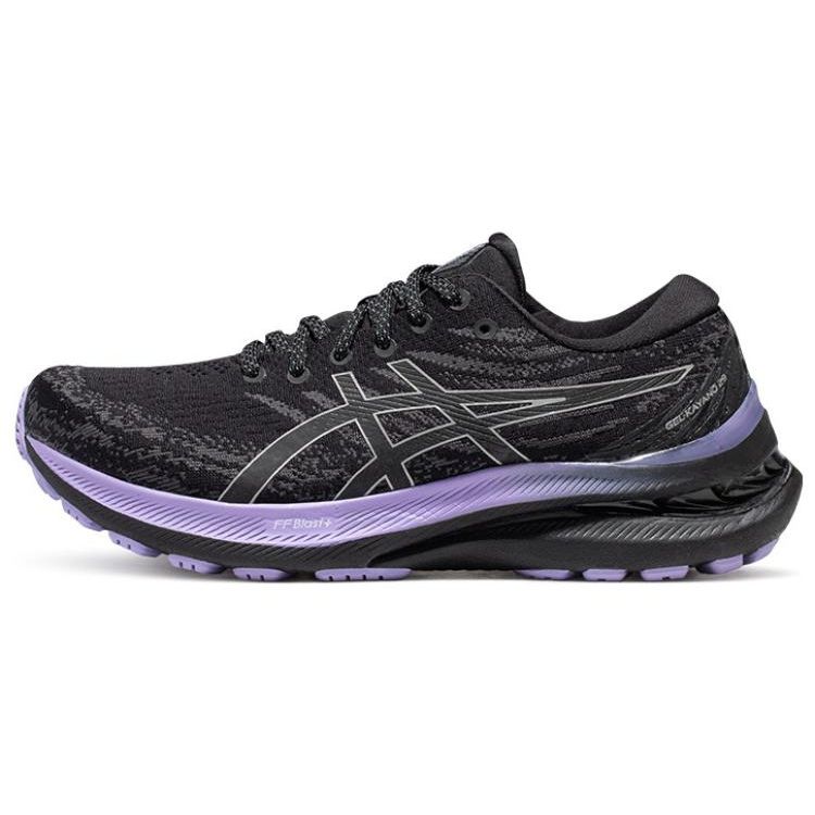 Asics Gel-Kayano 29 Lite-Show Дышащие кроссовки с низким верхом для бега Женские кроссовки Черный 1012B535-001