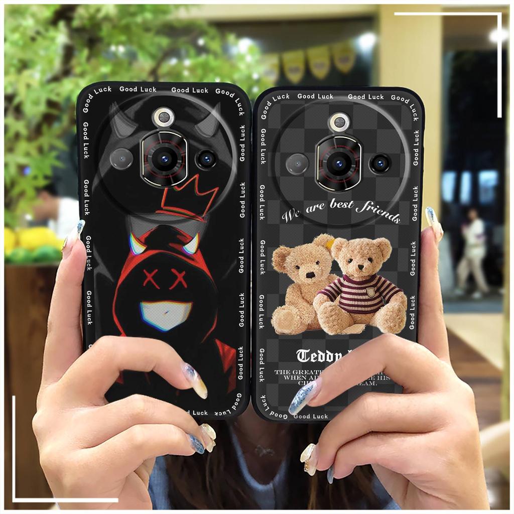 Phone Protector Soft Case Phone Case For ZTE Nubia Focus Pro 5G Anti-knock Dirt-resistant TPU Shockproof Waterproof Cute