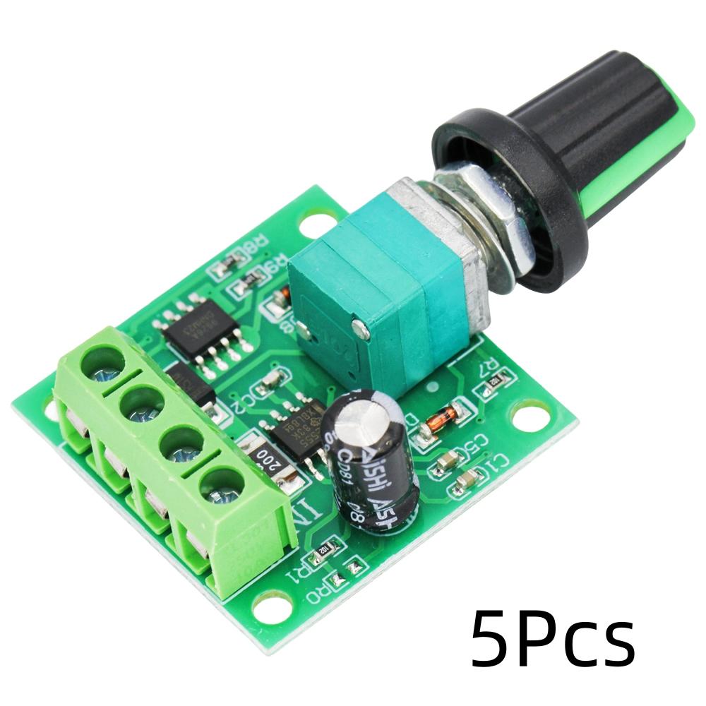 DC 1.8V 3V 5V 6V 12V 2A 1803BK ШИМ регулятор скорости двигателя Низковольтный регулятор скорости двигателя Переключатель ШИМ Регулируемый модуль управления