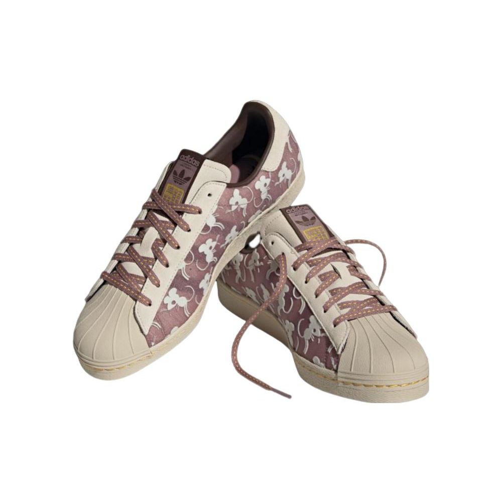 adidas Оригиналы Han Meilin X  Superstar 80S Zi Shu Кроссовки с низким верхом Кроссовки унисекс Серо-коричневый ID4376
