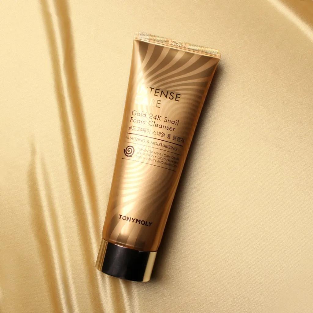 Tonymoly Очищающая пенка с улиткой Intense Care Gold 24K, 150 мл