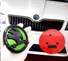 ADZ1 1pcs for SKODA S 90mm 80mm Car Front Grille Head Hood Emblem Rear Tail Bumper Trunk Sticker Badge Styling Accessories