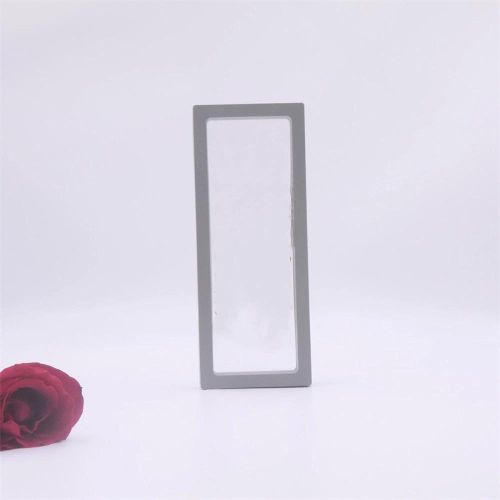 Эластичная коробка для демонстрации ювелирных изделий, цветная рамка, прозрачная коробка с ПЭ-пленкой, демонстрация подарков