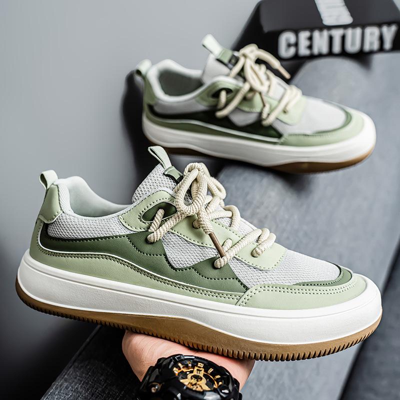 Мужская обувь 2025 года, летняя новая универсальная спортивная обувь для бега, дышащая сетчатая беговая нескользящая мягкая подошва, повседневная обувь для мужчин