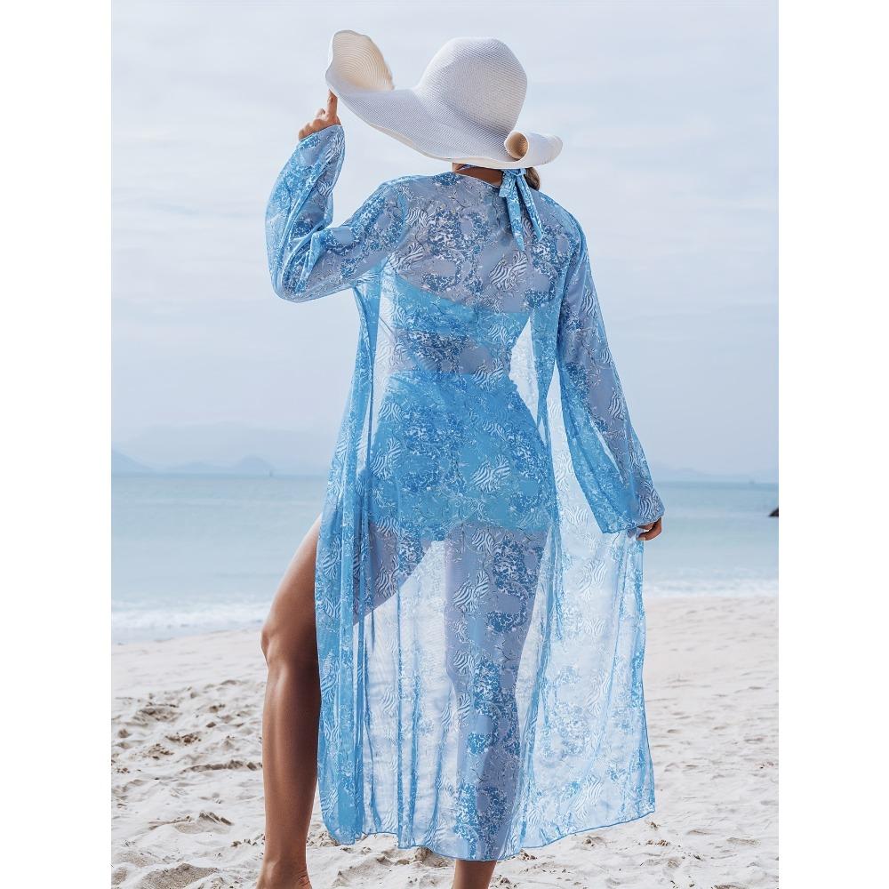 2025 New Stylish Bikini Three-Piece Set with Cover-Up