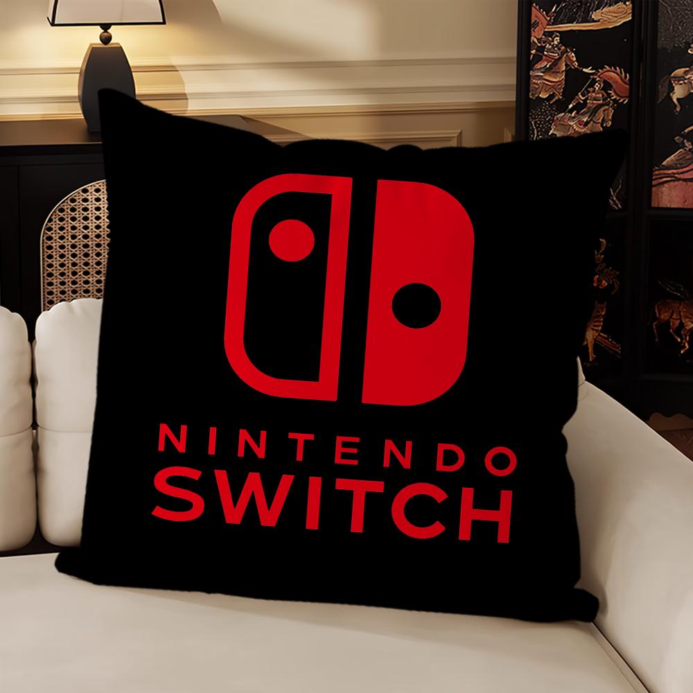 Игра S-Switch Синий Красный наволочка Подушка Гостиная Изголовье Спальня Офис Подушка Подушка Диван Подушка для сна