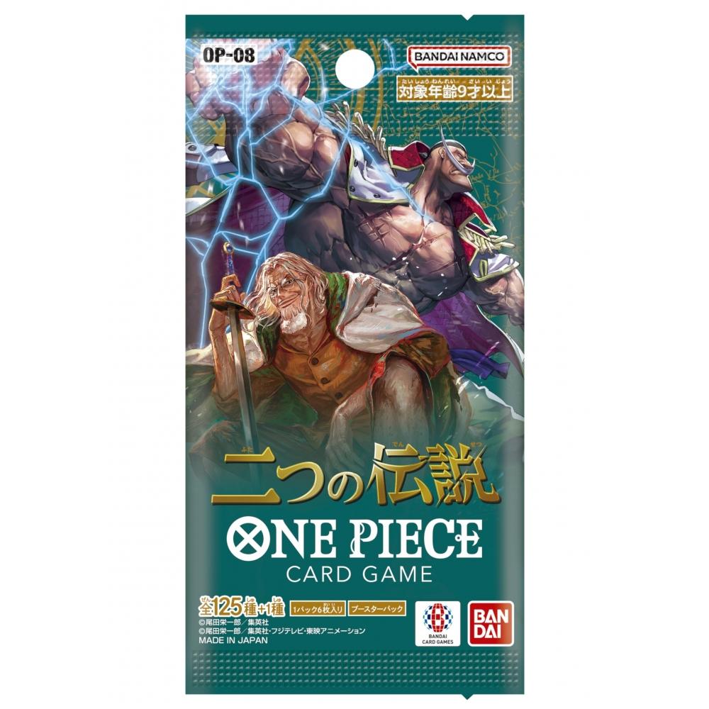 Bandai ONE PIECE Карточная игра Booster Pack Две легенды [OP-08] (BOX) 24 упаковки