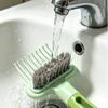 Lightweight Pet Detangling Brush Comfortable Grip Pet Grooming Comb  for Cats and Dogs