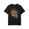 Long Story Short I Survived Dagger Rose Graphic T-shirt | Vintage Tattoo Back Print