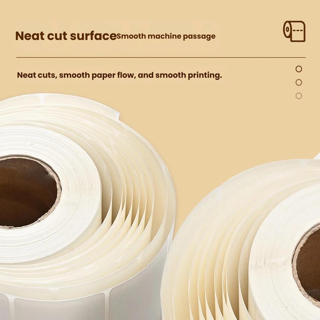 NVV 50mm*70mm*500 Sheets Triple-Protection Thermal Label Printing Paper Electronic Shipping Label  Self-Adhesive Cargo Material Barcode Paper