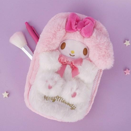 Sanrio Пенал My Melody Ribbon Pom Pouch, популярный персонаж в Корее