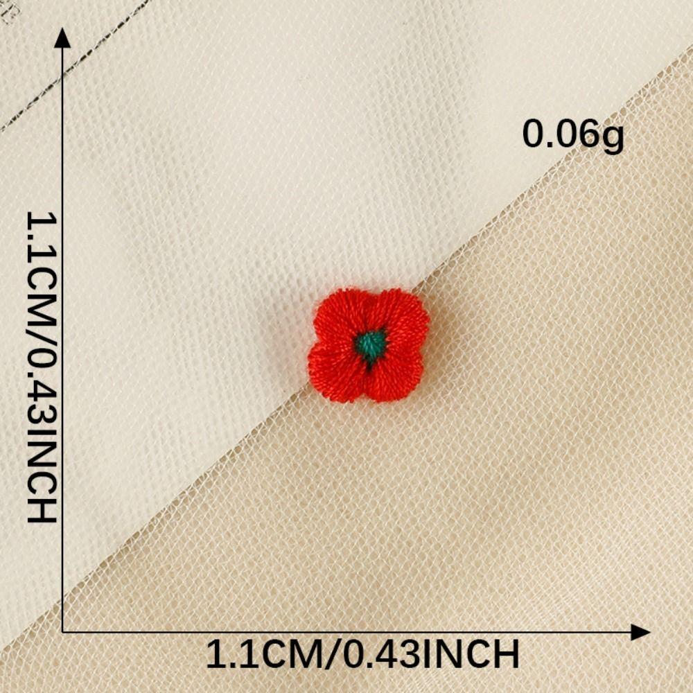 Clothing Badge Accessories Embroidery Patch Sew-on Sew-on DIY Applique Embroidered Fabric Patch