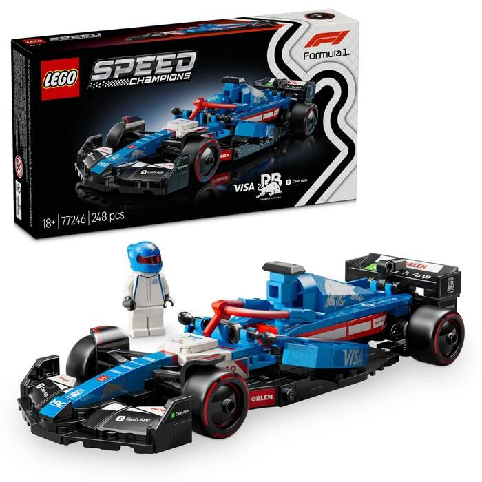 LEGO Speed Champions Visa Cash App RB VCARB 01 F1 Race Car 77246 - Multicolored