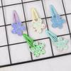 2/10pcs Glitter Flower Hair Clips Cute Children Girls Hairpins Candy Colors Floral Hairclips Kids Barrettes Hair Accessories
