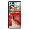 Чехол для ZTE Nubia RedMagic 11 Pro 5G, 3D тиснение, цветы, рельефный, мягкая черная силиконовая задняя крышка, для ZTE Nubia RedMagic 11Pro, Funda
