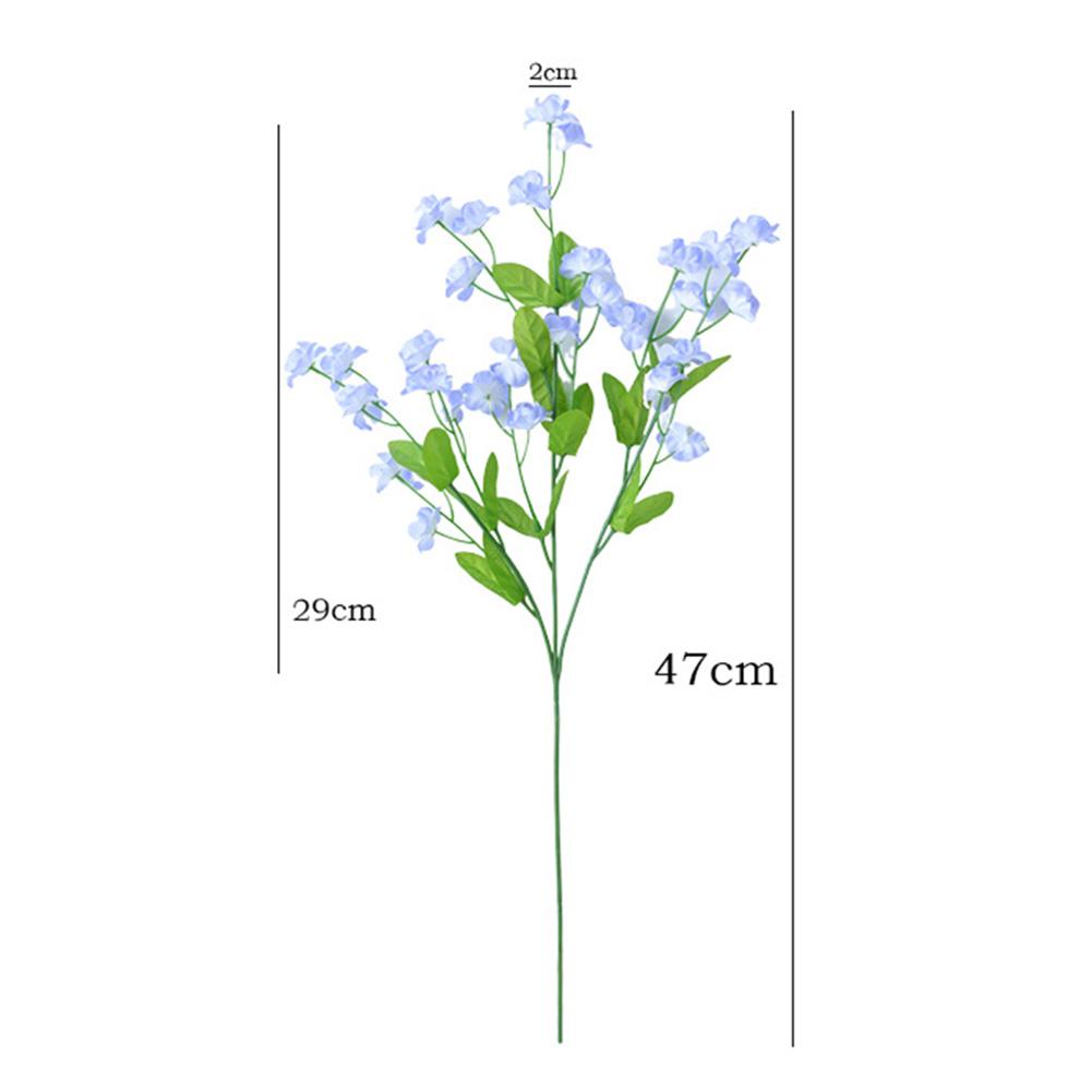 Яркая Цветочная Композиция Искусственные Незабудки Очаровательное Эстетичное Украшение Легко Составить Композицию