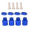 RC Car 12mm To 17mm Wheel Hex Conversion Adapter Accessories for Sakura D4 HSP 94123 110 CarBlue