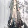 Chinese Song Dynasty Style Hanfu For Women, Waist-length Pleated Skirt Daily Spring And Summer Suit