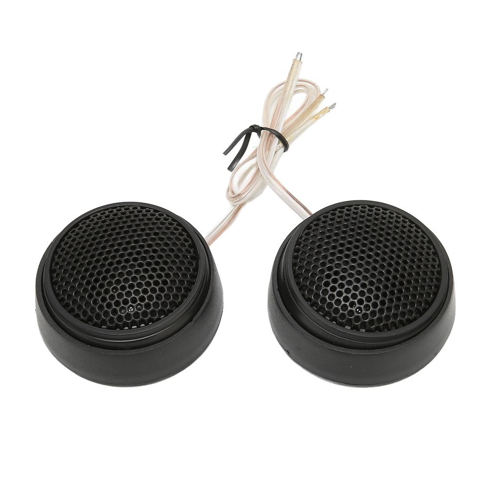 2 Pcs Car Dome Tweeter 1000W High Sensitivity O Stereo Loudspeaker with Base for Sound System