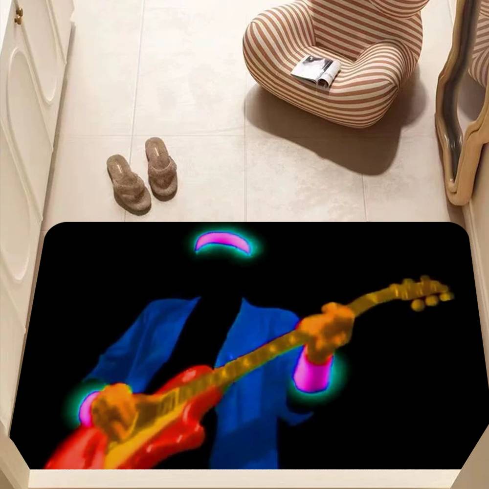 Rock Band Dires S-Straits Floor Mat Rectangle Anti-slip Home Soft Badmat Front Door Indoor Outdoor Mat Hotel Decor Mat