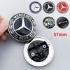 1pcs 57mm Car Front Hood Emblem Badge Bonnet Car Accessories For Mercedes Benz W204 W124 X253 W166 W212 W220 W205 GLA CLA AMG