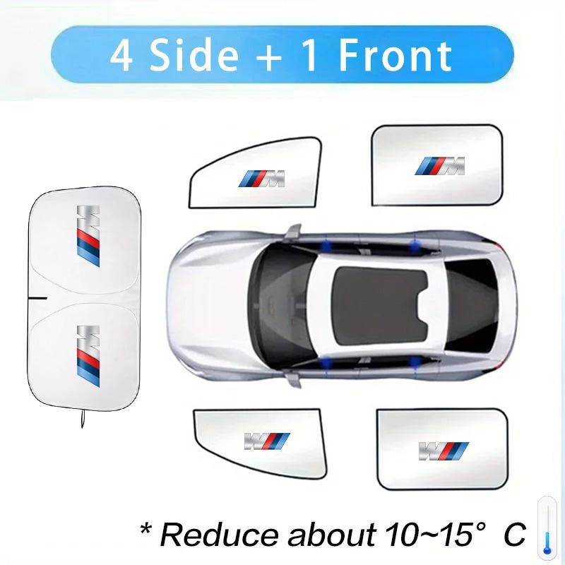 Car Windshield Sun Shade Cover Side Window Sun Visor Protection Curtains For BMW M M3 M5 X1 X3 X5 X6 E46 E39 E36 E60 Accessory jvsh88