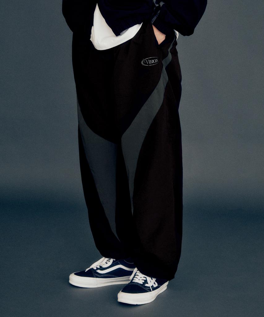 VISION STREETWEAR Vsw Blocking Wind Pants Black