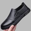 New Shoes for Men Genuine Leather Casual Shoes Leisure Flat Shoes Soft Cow Leather Slip-on Loafers