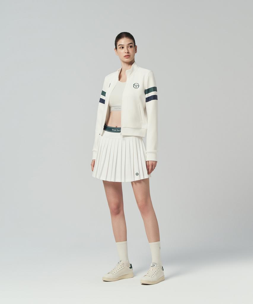 SERGIO TACCHINI Женская плиссированная юбка Mc Scratch Staff (белый)