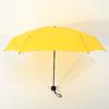 Mini-Foldable Umbrella - SHOP-STORY - Yellow - Ultra-compact - Manual Opening - 87 Cm Diameter