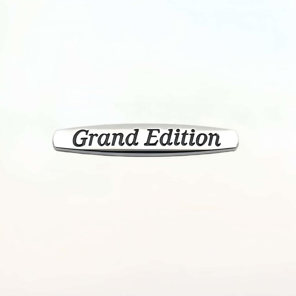 1pc 3D ABS Grand Edition Badge Side Fender Vehicle body Badge Sticker for W211 W212 W213 GLA GLK ML GL GLC GLE
