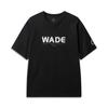 Мужская футболка с коротким рукавом и принтом букв Li Ning Wade Series Ice Feel, круглая горловина, топ AHSW143-3